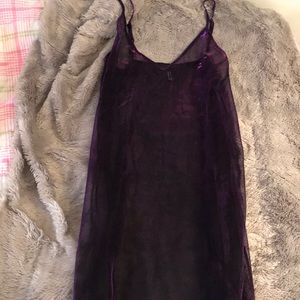 Sheer dress size M